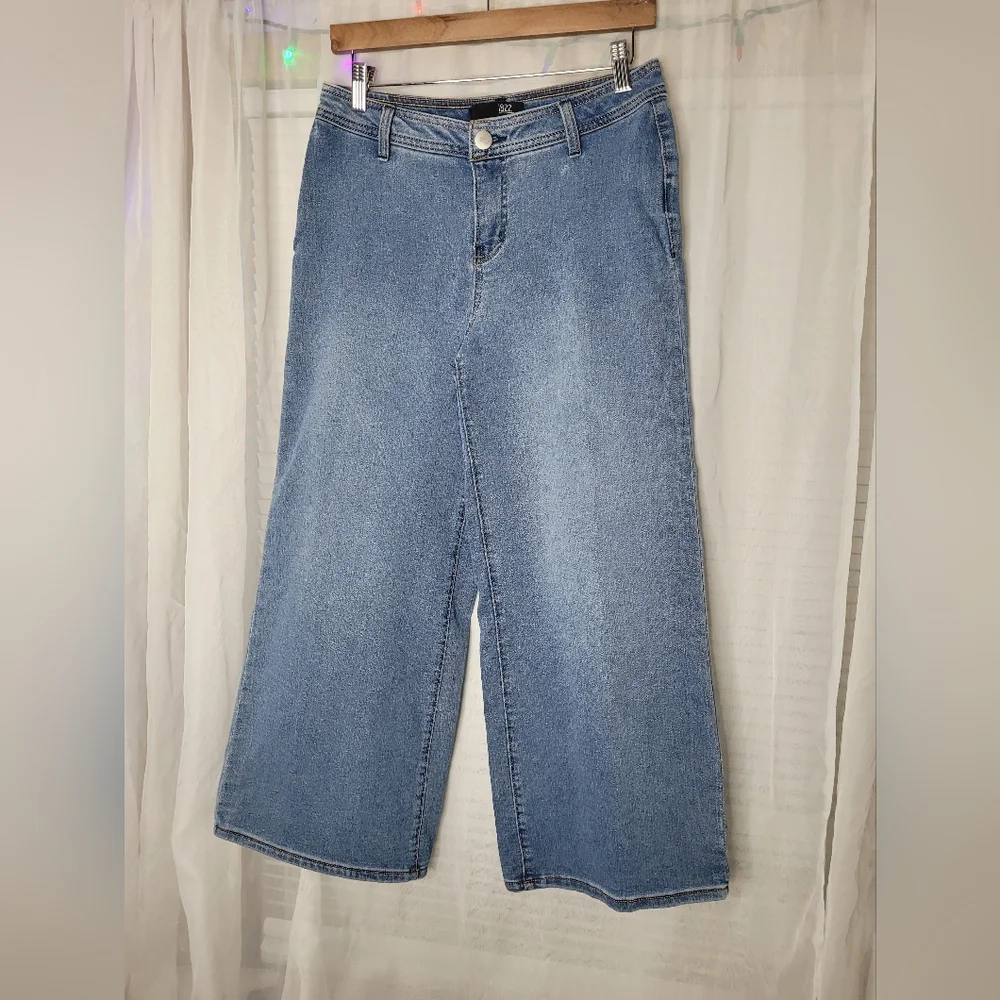 1822 Denim Jeans Size 8 Wide Leg Crop Soft NWOT Retro Soft 26